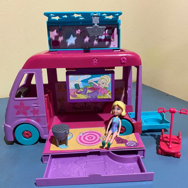 Boneca Polly Que Muda de Roupa Fácil, Brinquedo Polly Pocket Usado  81362020