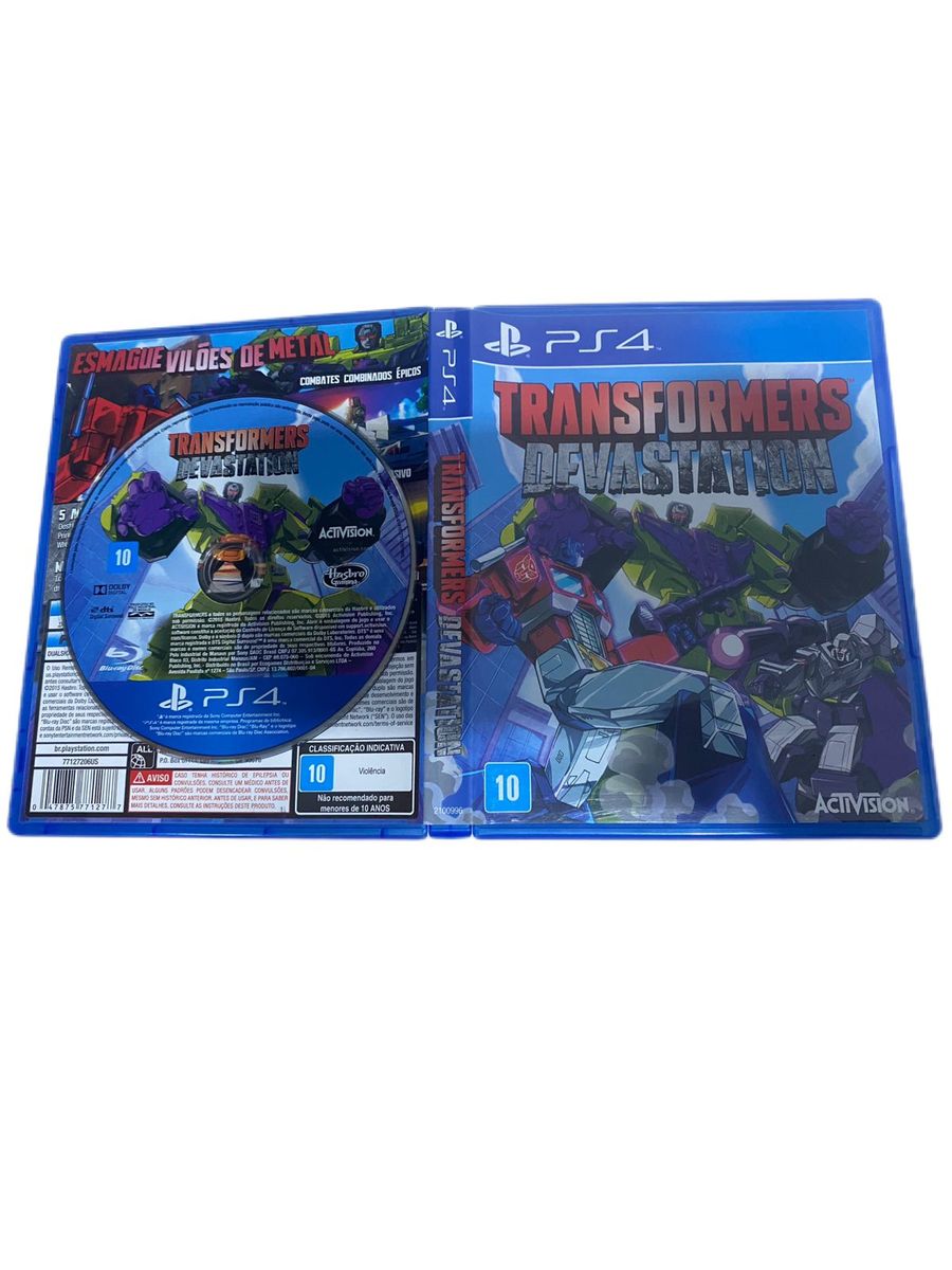 Transformers Devastation Ps4 Pronta Entrega! Jogo de Videogame Ps4