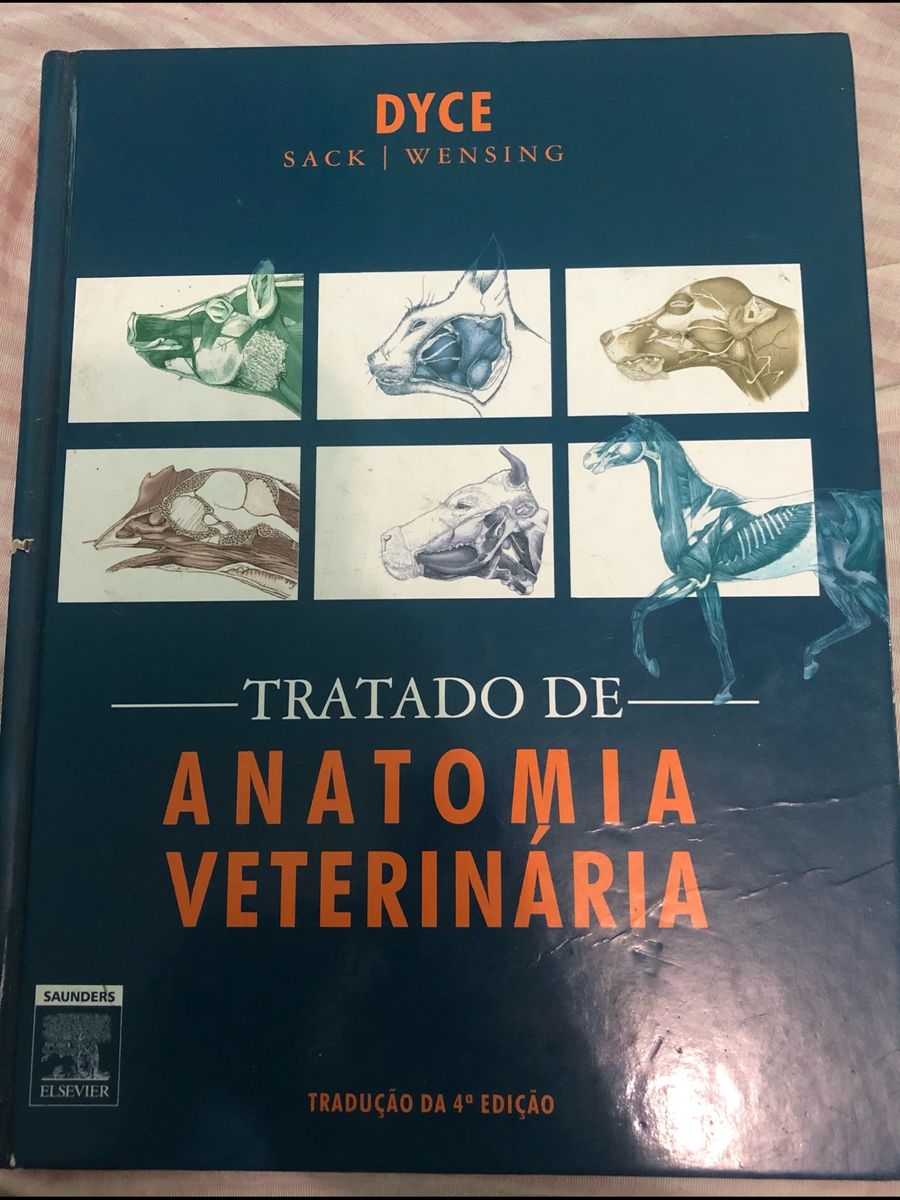 Tratado De Anatomia Veterinária Dyce 4 Edição | Livro Dyce Usado ...