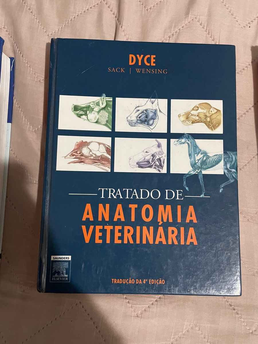 Tratado De Anatomia Veterinaria | Livro Dyce Usado 98349113 | Enjoei