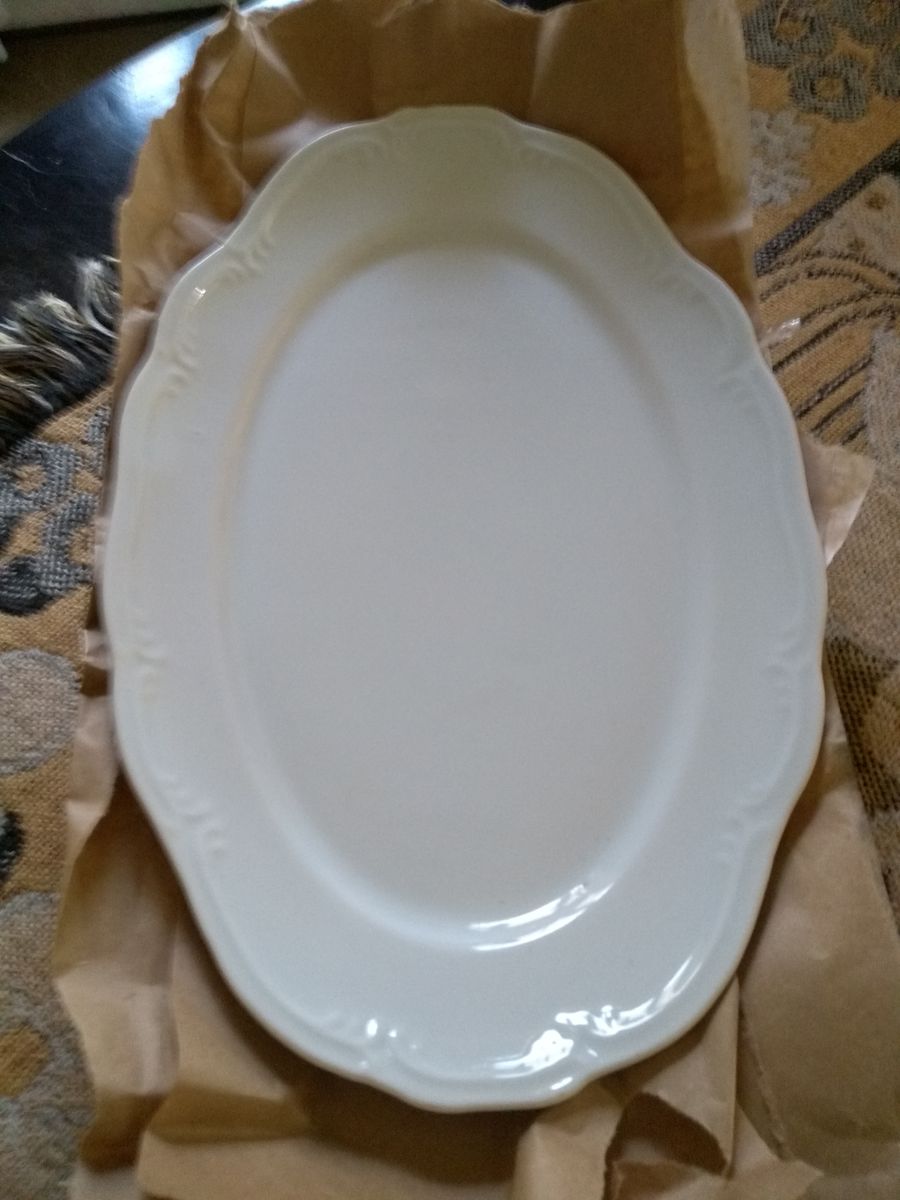 Travessa Antiga De Porcelana M Vel De Cozinha Nunca Usado Enjoei