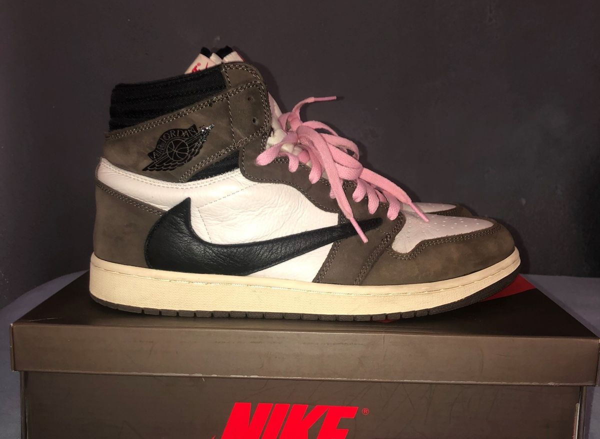 Travis Scott X Air Jordan 1 Retro High Dark Mocha Ljr | Tênis