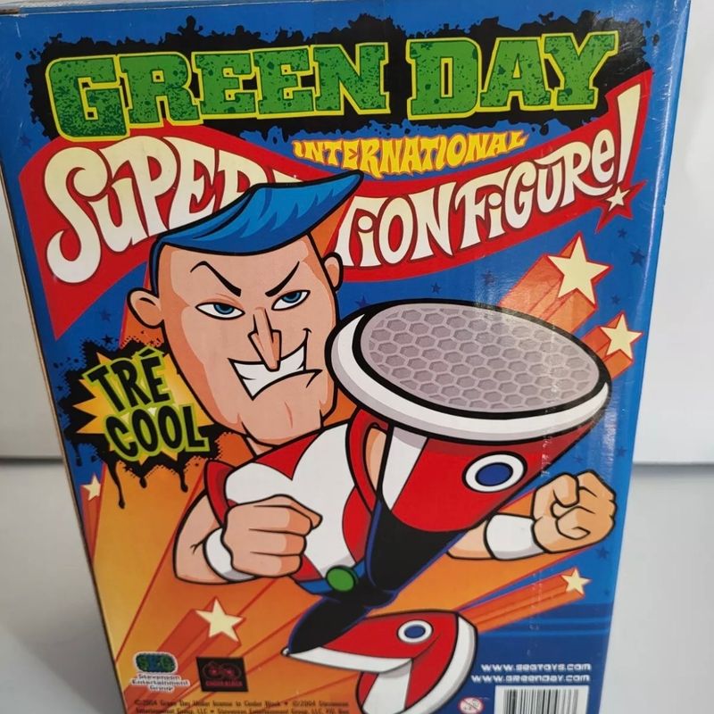 Tre Cool Green Day Superaction Figure | Superaction Figure Nunca