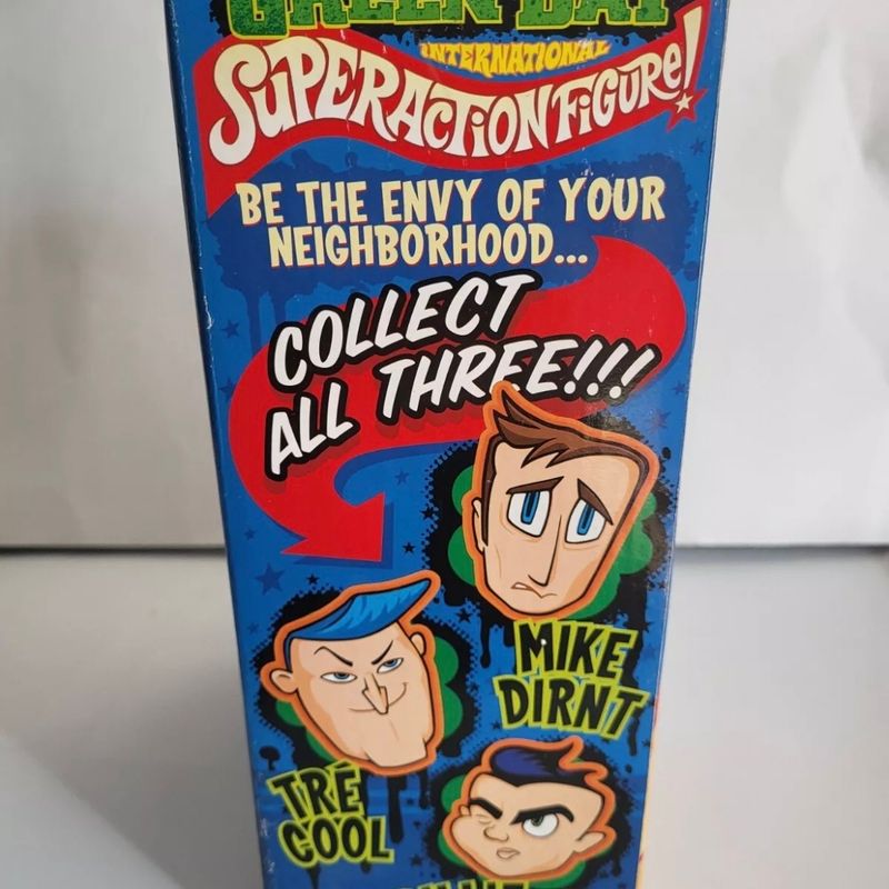 Tre Cool Green Day Superaction Figure | Superaction Figure Nunca