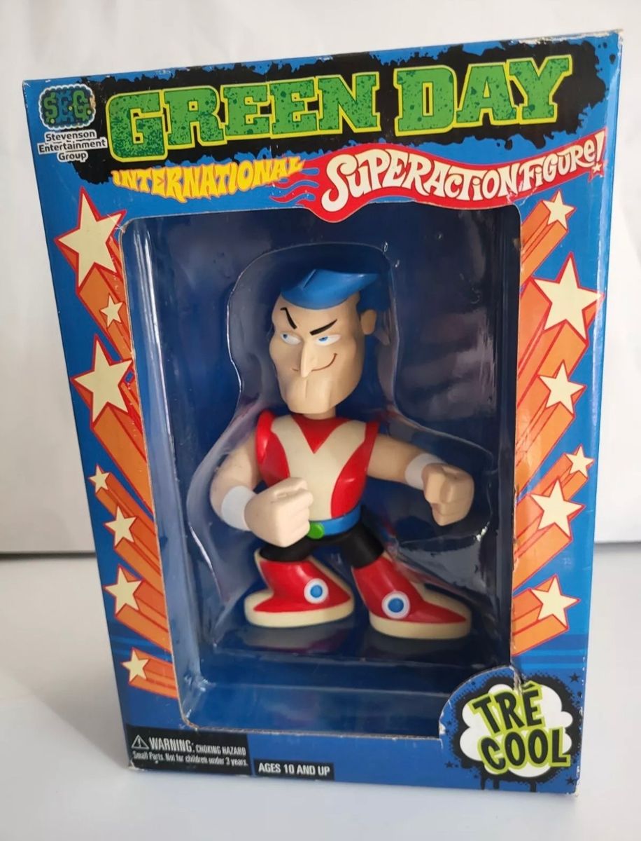 Tre Cool Green Day Superaction Figure | Superaction Figure Nunca