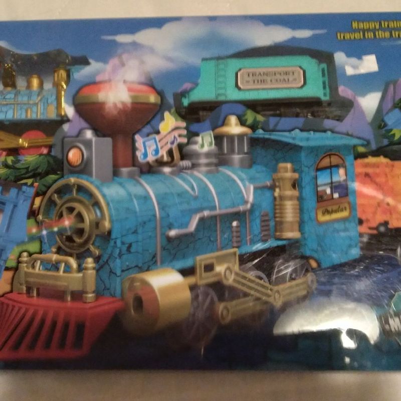 Brinquedo trem de plastico c/ motor A pilha em Promoção na Americanas