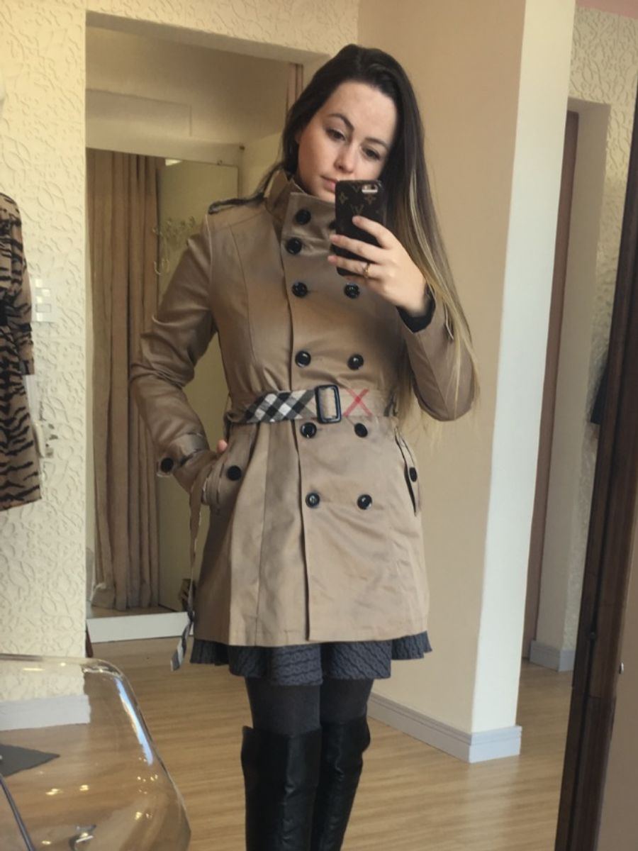 trench coat feminino burberry