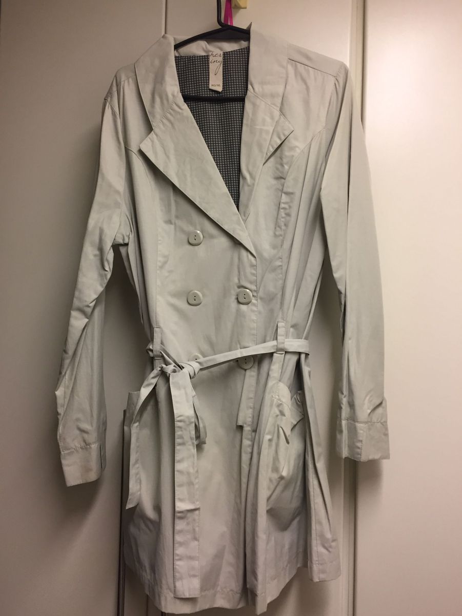 trench coat feminino hering