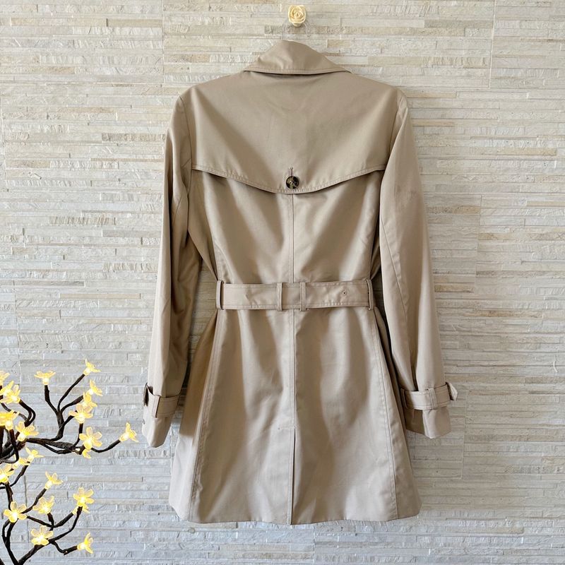 Trench coat best sale feminino impermeavel