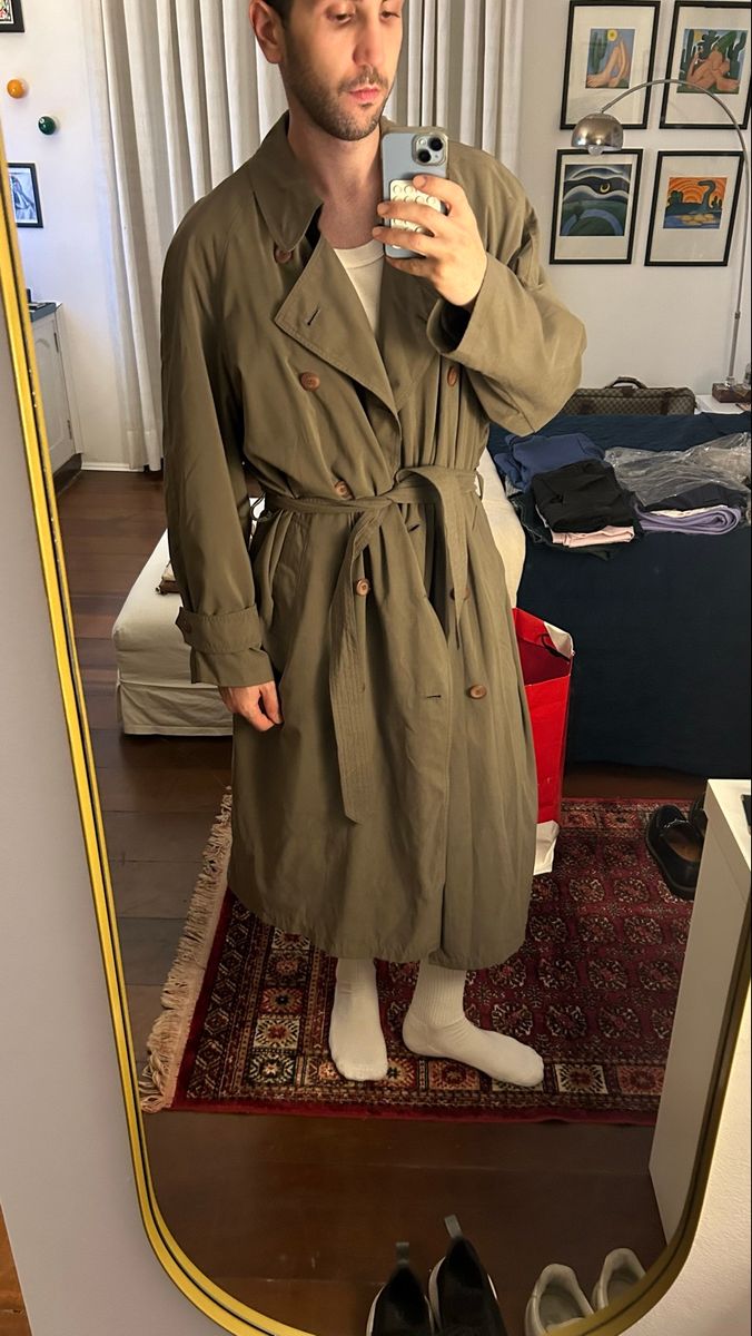 Trench Coat Verde Ralph Lauren | Ralph Lauren Usado 111871356 | enjoei