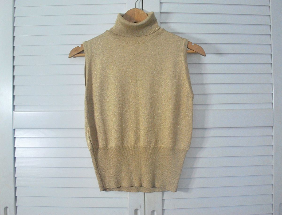 tricot lurex cacharrel - blusas sem marca