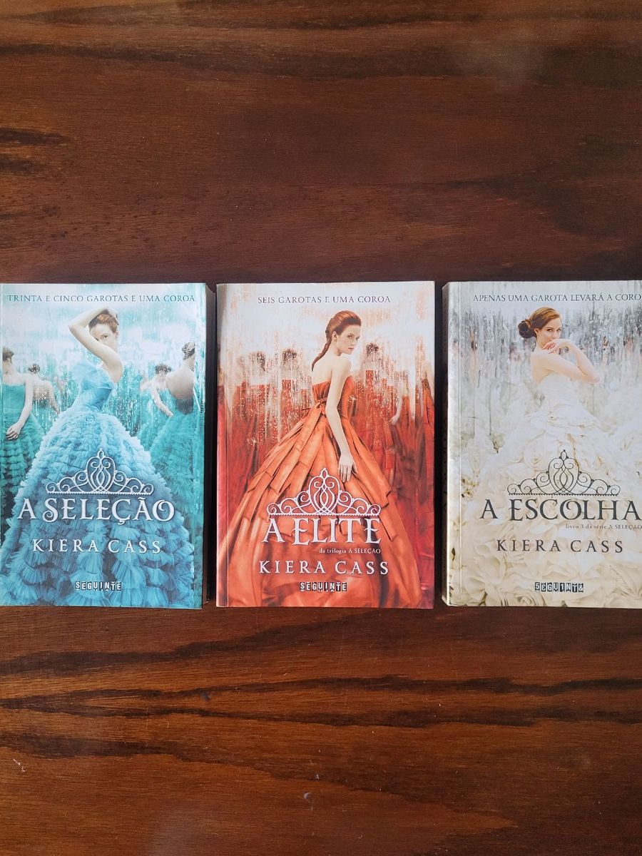 Trilogia A Seleção A Elite A Escolha Kiera Cass Livro Editora