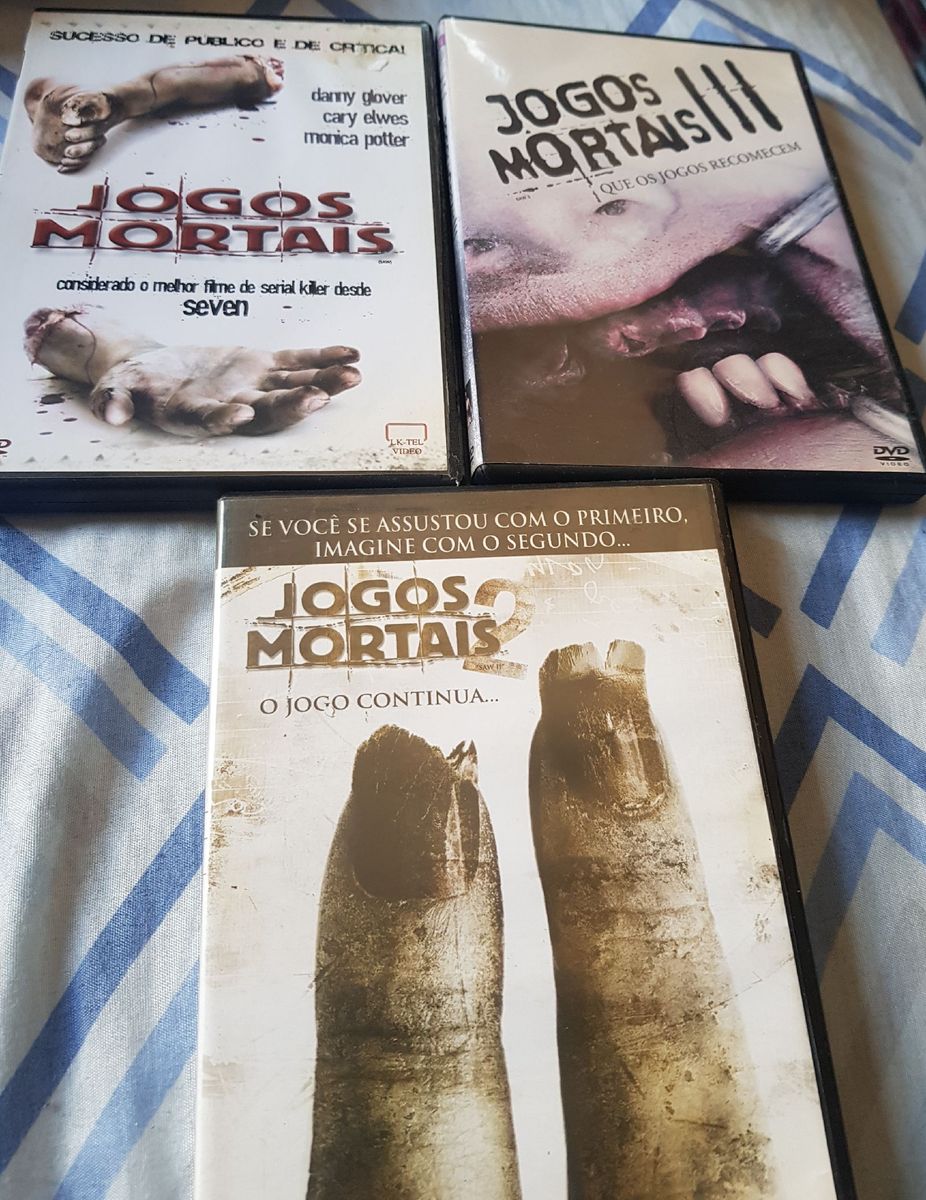 DVD Jogos Mortais III - Que Os Jogos Recomecem