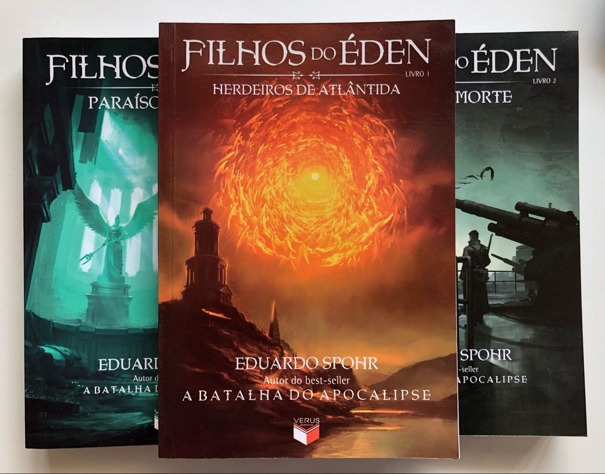 Trilogia Filhos Do Den Livro Marca Usado Enjoei