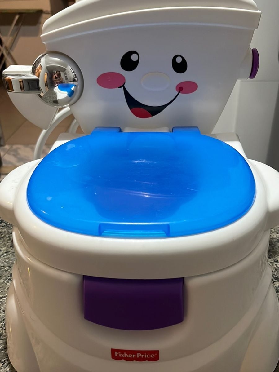Troninho Musical Original Fisher Price | Item Infantil Fisher Price ...