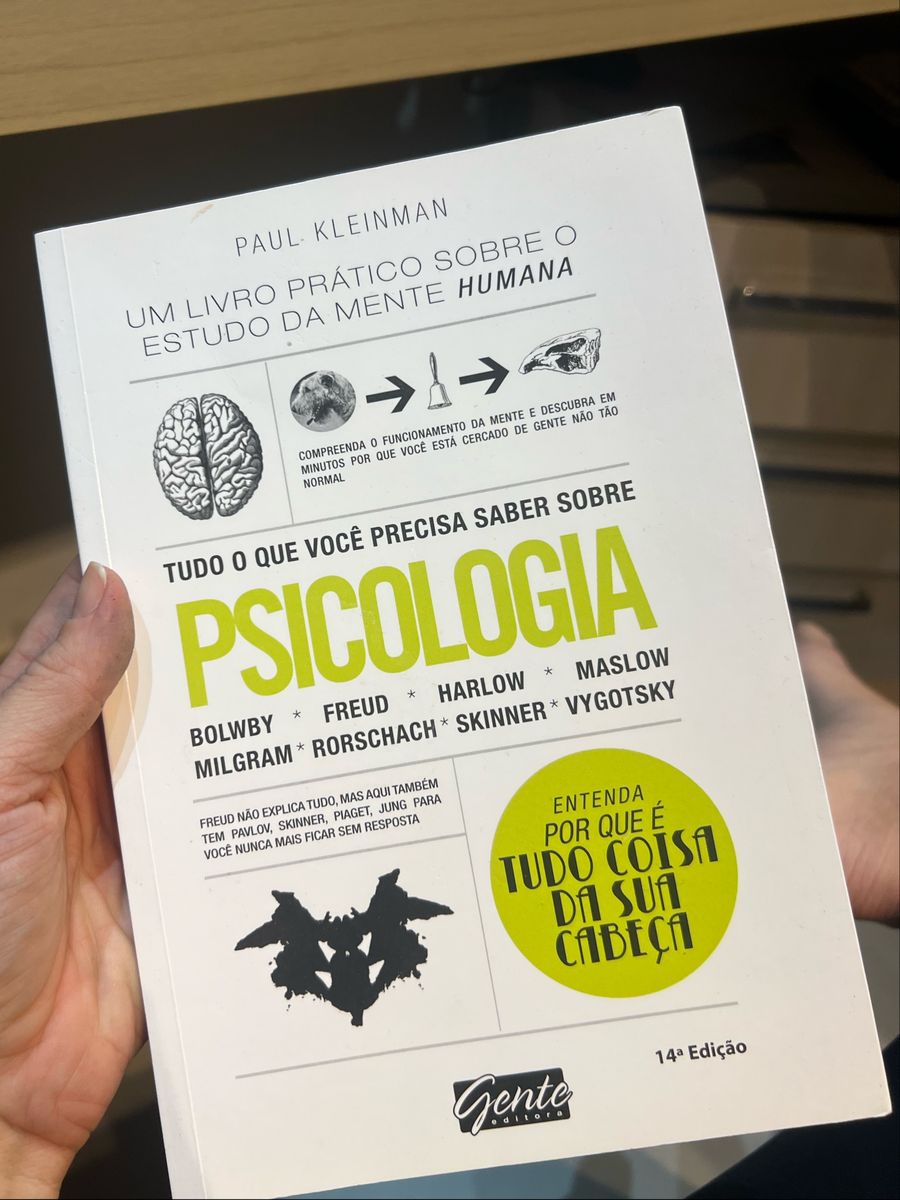 Tudo O Que Você Precisa Saber Sobre Psicologia Livro Editora Gente Usado 70422698 Enjoei 3091