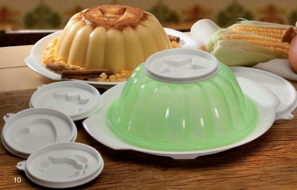 Tupperware a Mágica Forma para Pudim, Gelatina, Manjar e Cuscuz