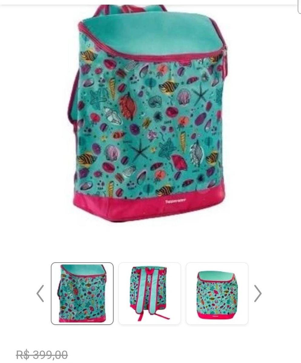 Tupperware Mochila Térmica | Mochila Feminina Tupperware Nunca Usado ...
