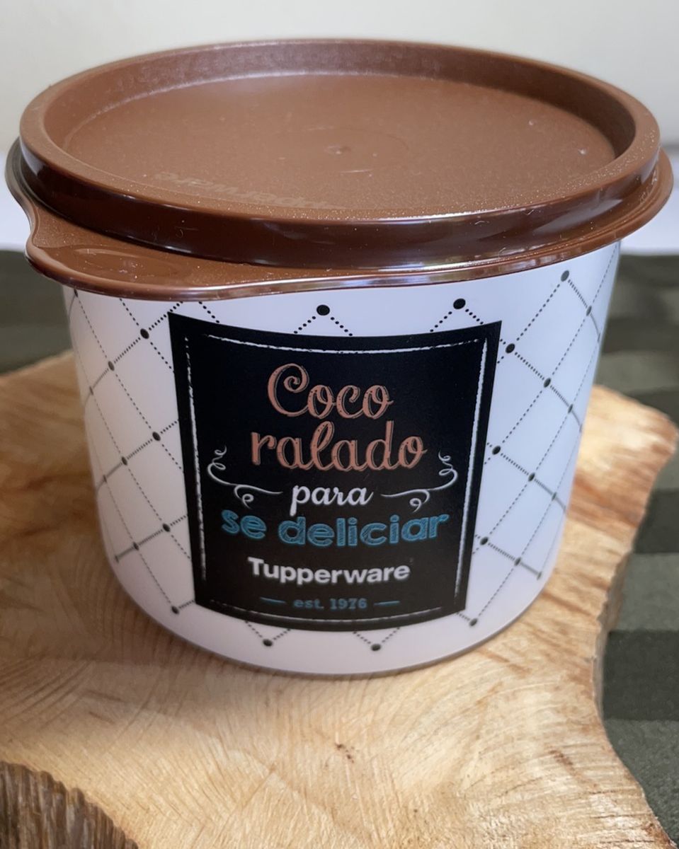 Tupperware Porta Coco Ralado | Móvel de Cozinha Tupperware Nunca Usado ...