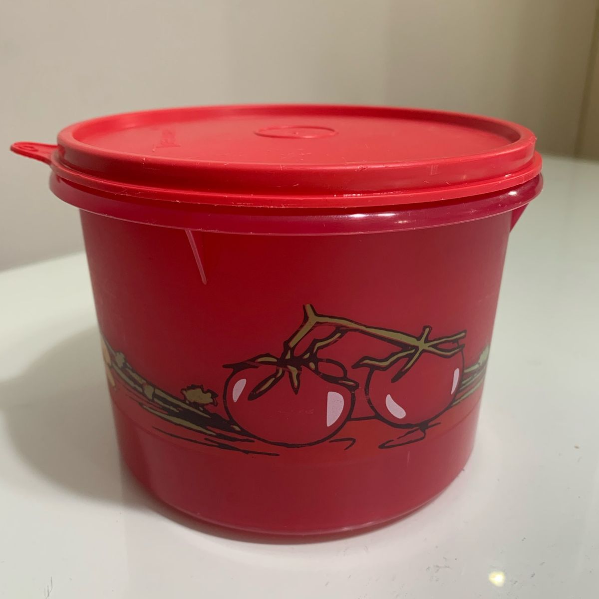 Tupperware Vermelho, Estampa Tomate! Muito Fofo | Móvel de Cozinha ...