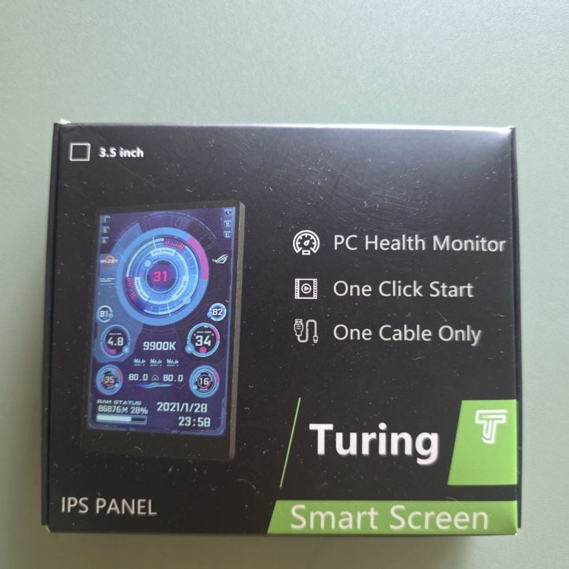 Turing Smart Screen 3.5 Ips - Monitor de Hardware Usb para Pc | Item ...