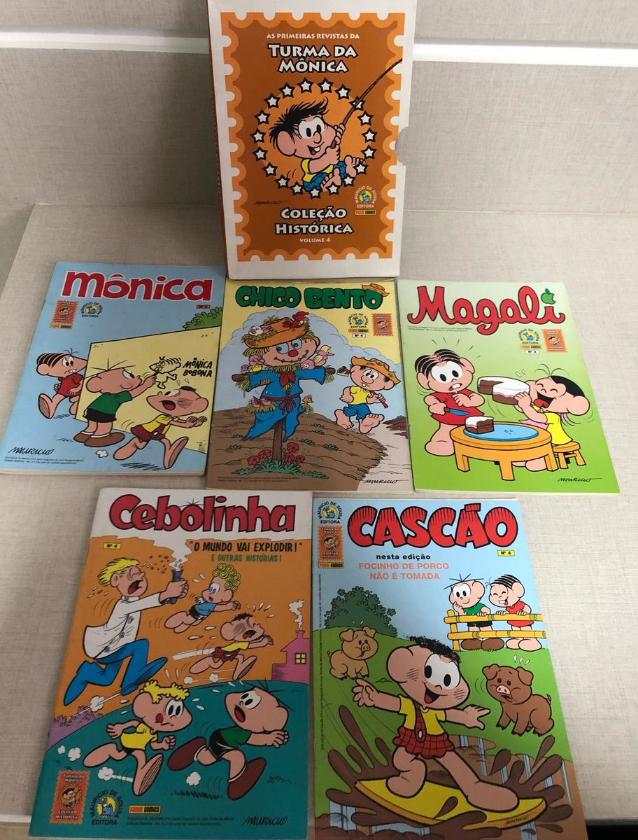 Turma Da Mônica Coleção Histórica Livro Panini Comics Usado 51217772 Enjoei 6080