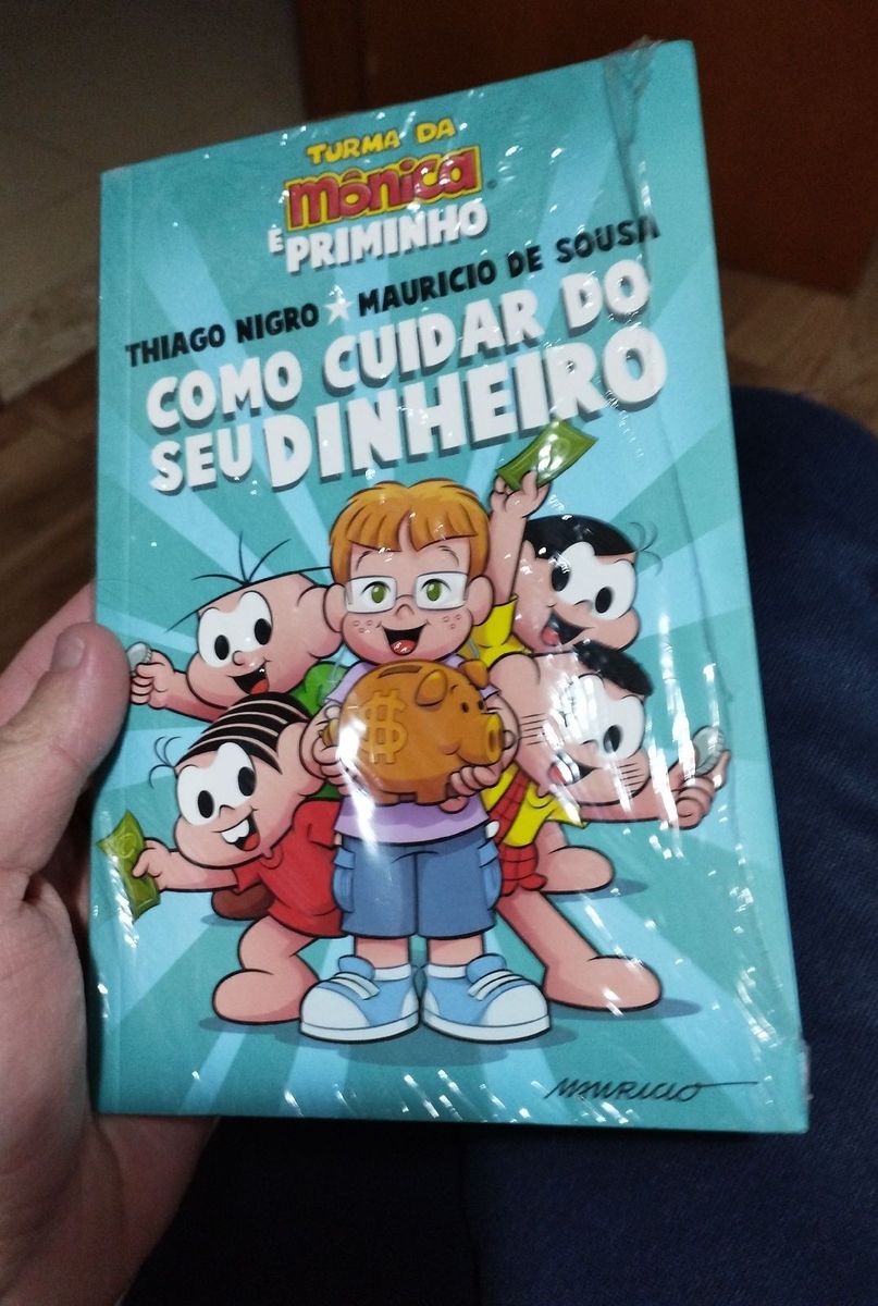 Turma da Monica Como Cuidar do Seu Dinheiro Gibi | Item Infantil Turma ...