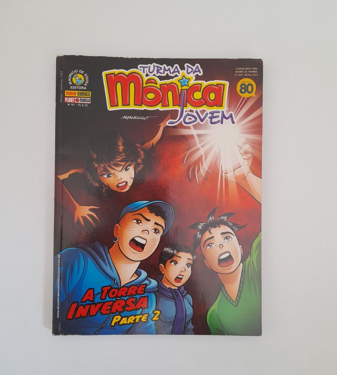 Turma Da Mônica Jovem Ed 91 A Torre Inversa Parte 2 Livro Panini Usado 75707932 Enjoei 5120