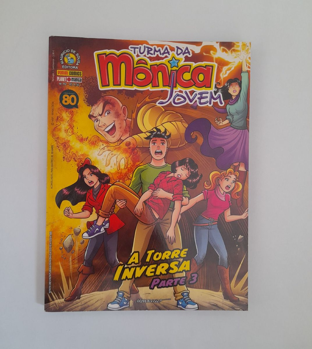 Turma Da Mônica Jovem Ed 92 A Torre Inversa Parte 3 Livro Panini Usado 75708053 Enjoei 2510