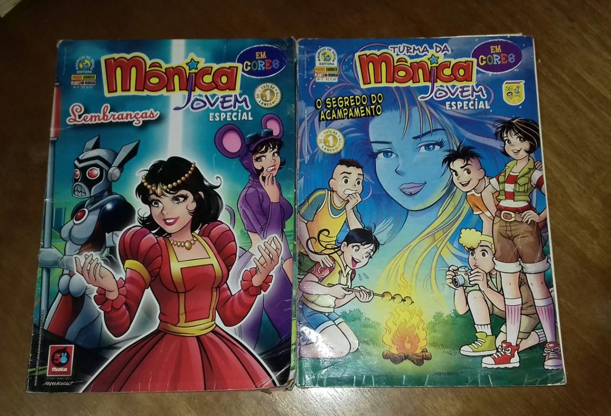 Turma Da Mônica Jovem Especial Em Cores Lembranças E O Segredo Do Acampamento Livro Panini 5393