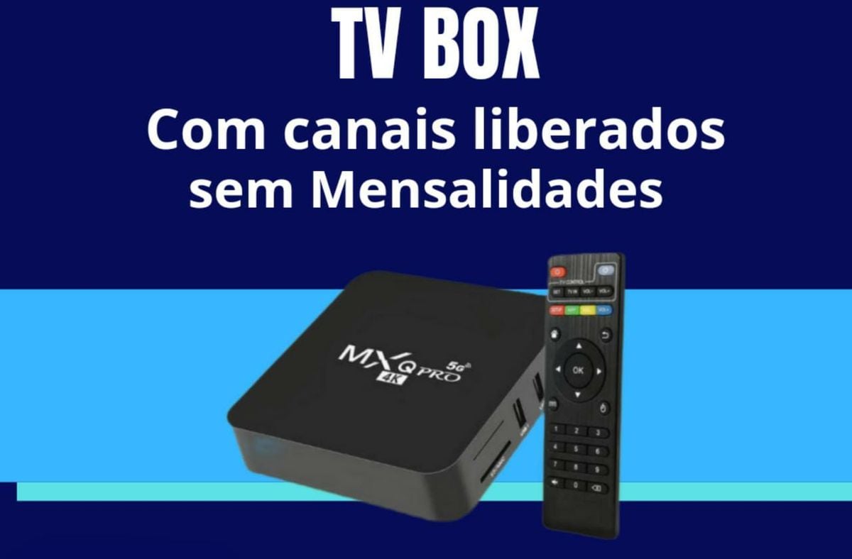 Tv Box com Tudo Liberado | TV e Display Nunca Usado 61874161 | enjoei