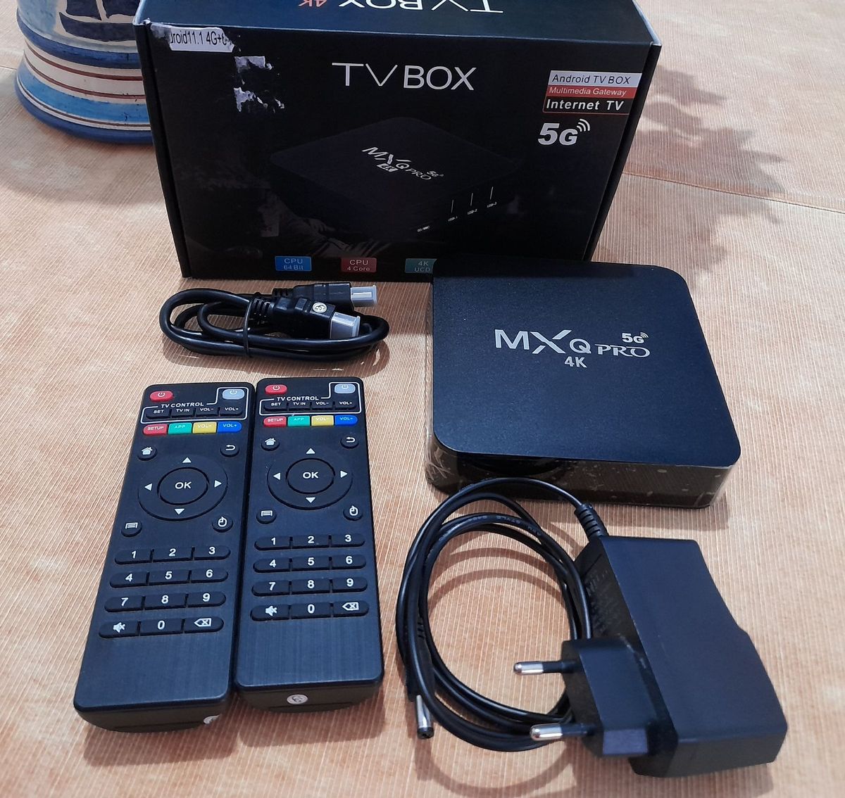 Tv Box Mxq Pro K G Cacareco Tv Box Mxq Pro K G Nunca Usado