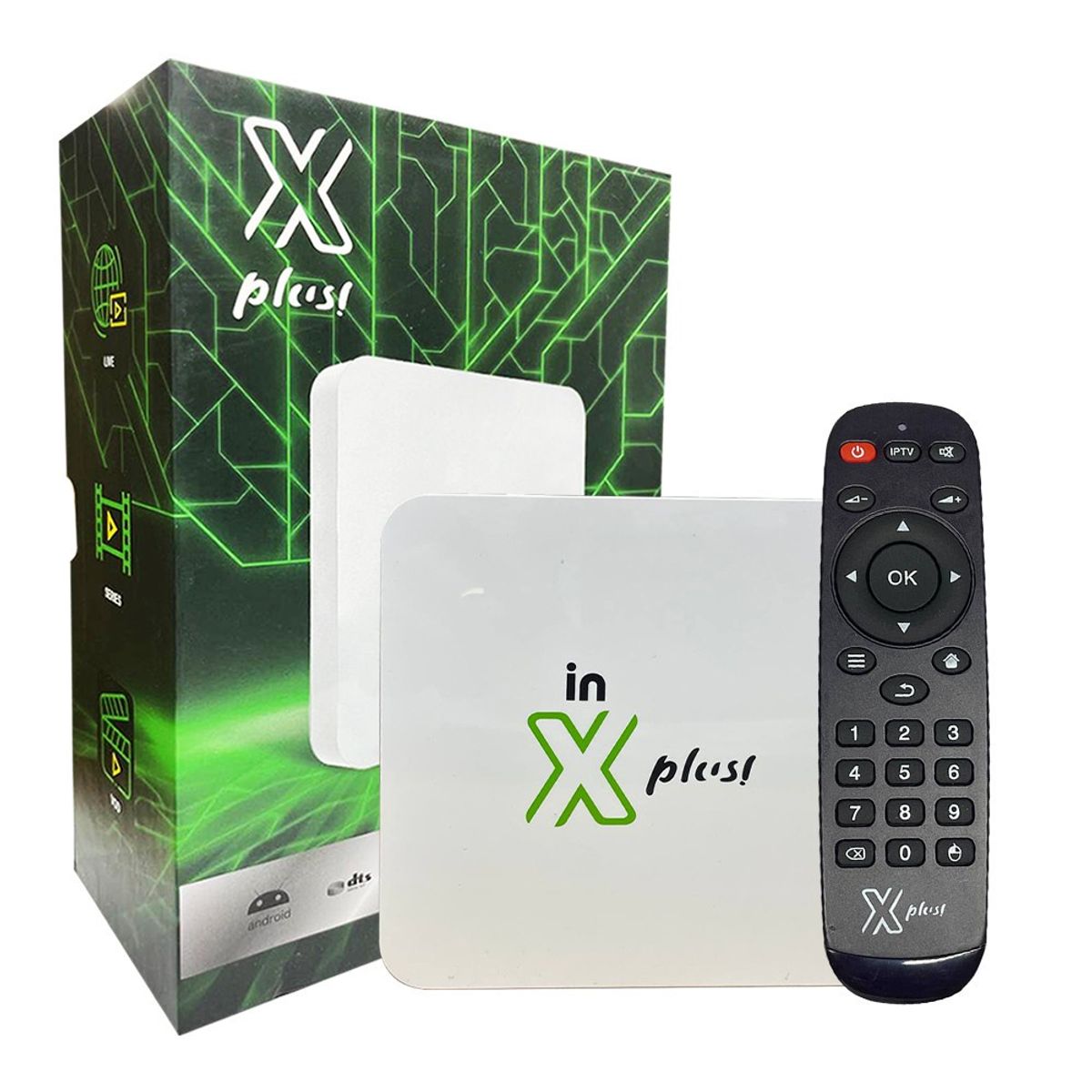 Tv Box Receptor Digital In Xplus | Item Info & Eletro Xplus Nunca Usado