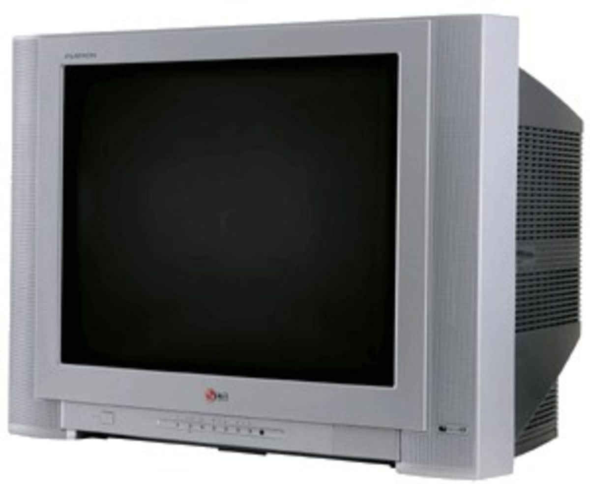 Tv Lg Flatron 29 Polegadas Tela Plana C/ Stéreo Sound System
