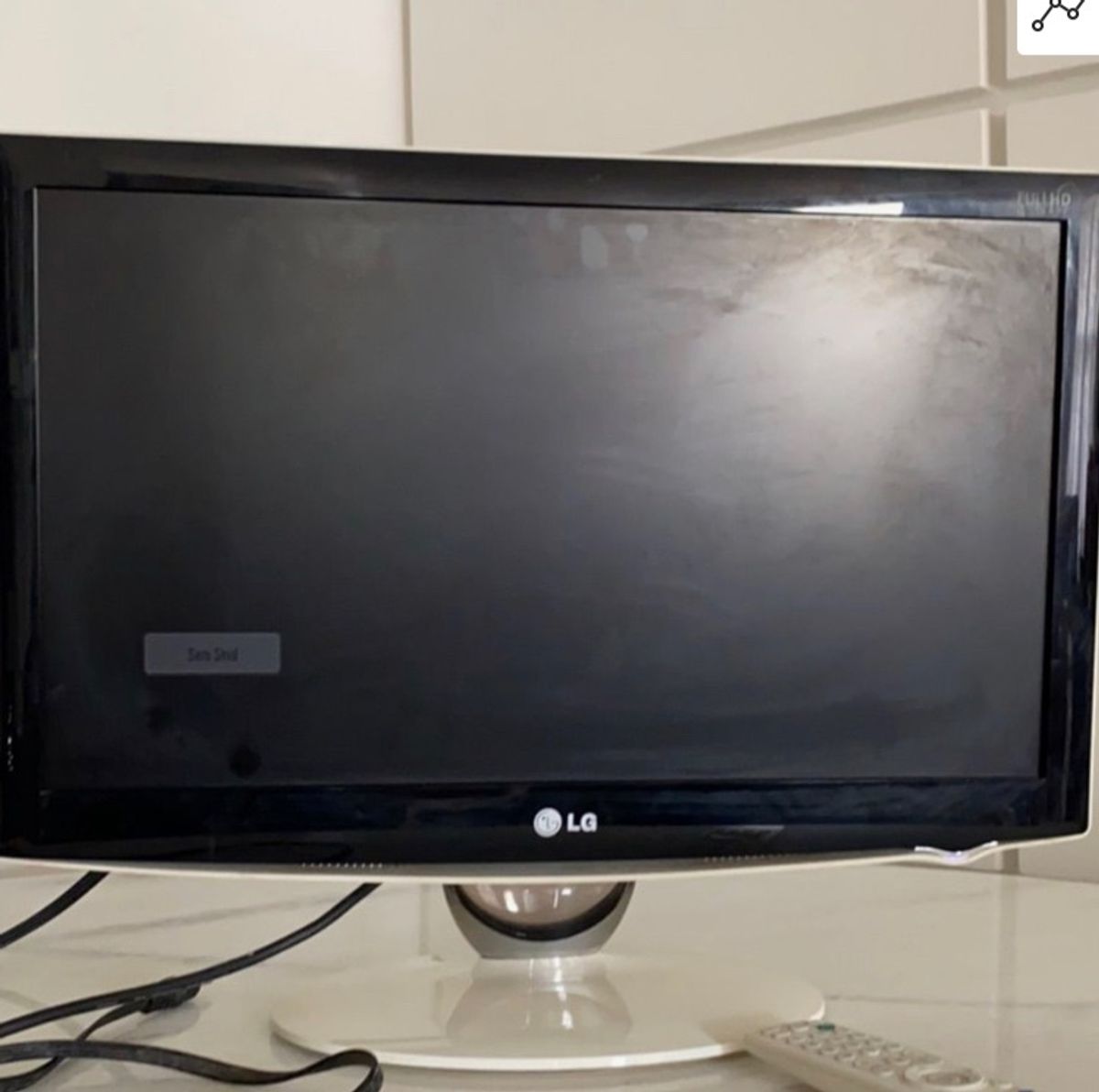 Tv Monitor Full Hd Lg Branca | TV e Display Lg Usado 64174326 | enjoei
