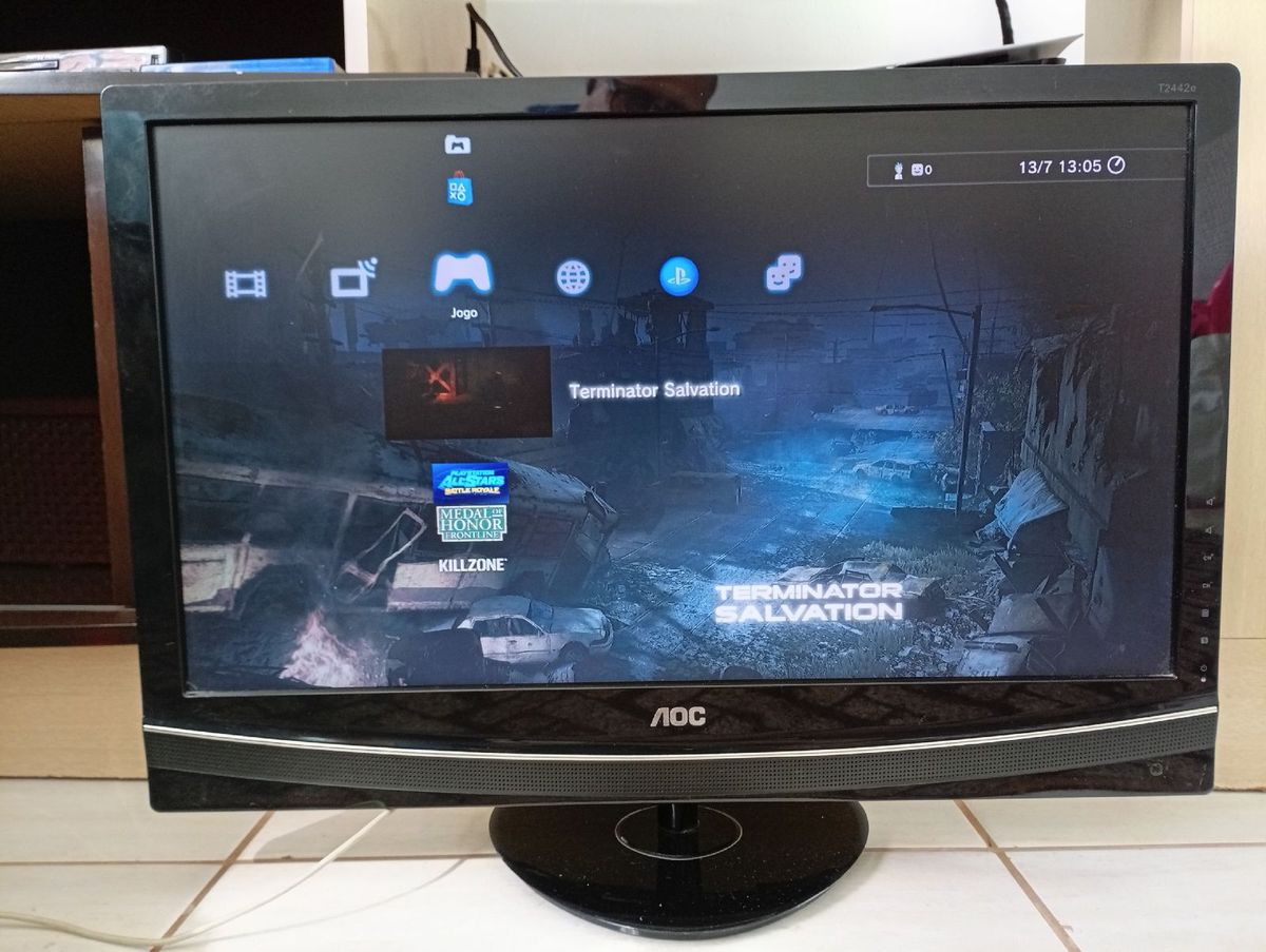 Tv-monitor Led Aoc de 24 Polegadas, Modelo T2442e - Prática e Compacta ...