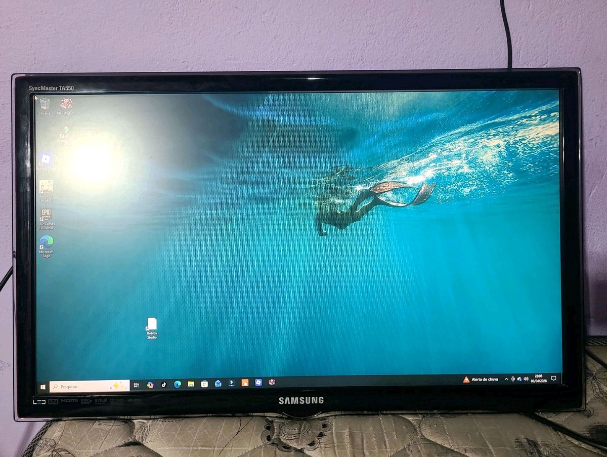 Tv Monitor Samsung Syncmaster Ta550 27 Polegadas | Item Info & Eletro ...