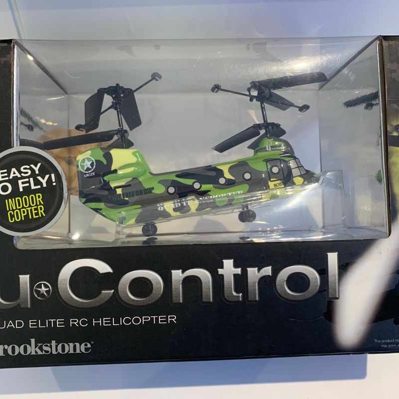 U Control Quad Elite Rc Helicopter Acess rio p Videogame Brookstone Nunca Usado 37218735 enjoei