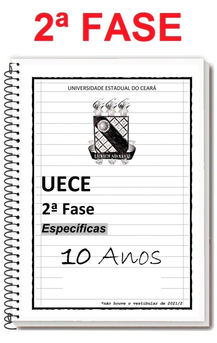 Uece - 2ª Fase (red/bio/fís/quí) 2023 - Apostila De Provas + Gabarito ...