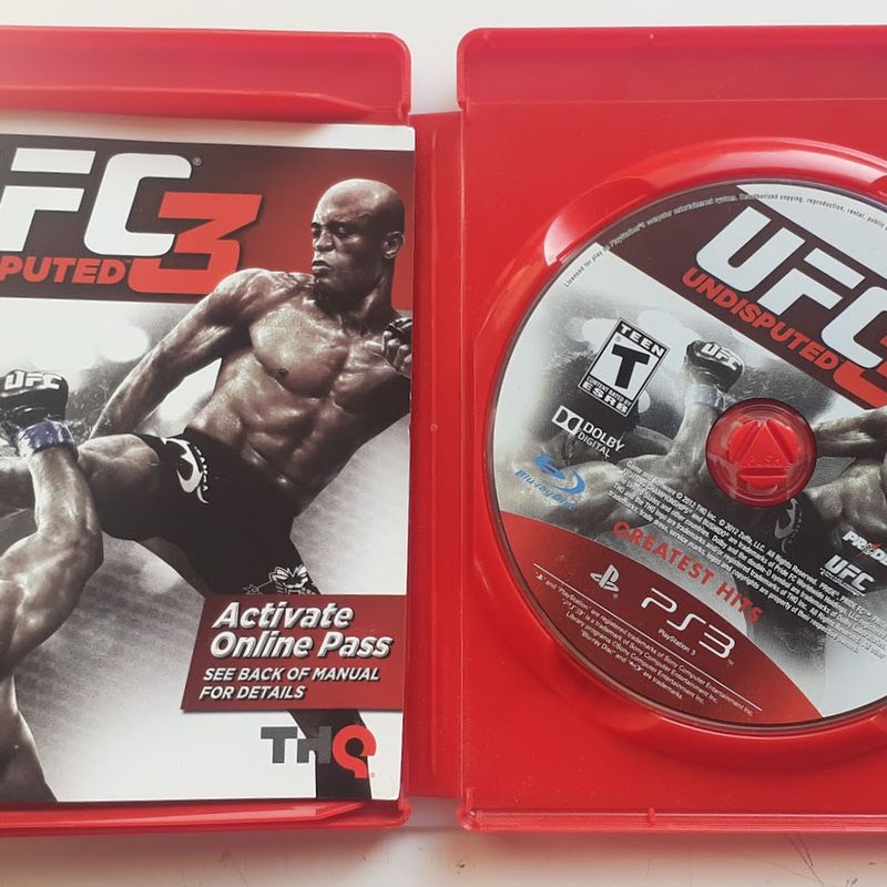 UFC Undisputed 3 (Usado) - PS3 - Shock Games