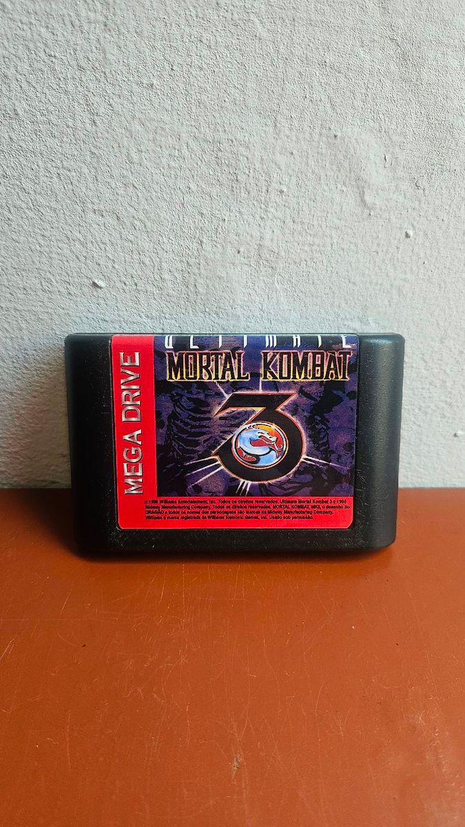 Jeu Mortal Kombat 3 Complet Pour Sega Megadrive - Avec Instructions, Bon état
