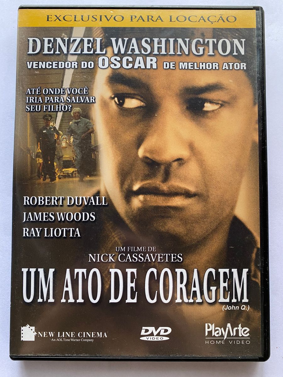 Um Ato de Coragem Denzel Washington Dvd Filme e Série Dvd Usado 61595368 enjoei