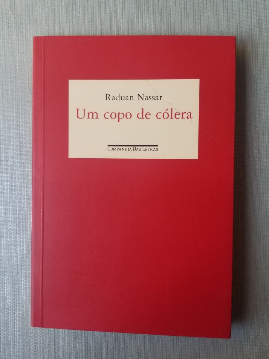 Um Copo de Cólera | Livro Nassar Raduan Nunca Usado 30700585 | enjoei