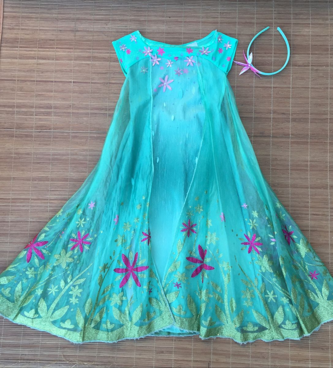 eu quero vestido da elsa