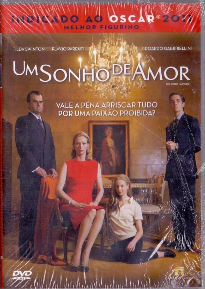 Um Sonho de Amor Dvd Drama Romance Original Lacrado Dublado Filme e Série Paris Filmes 2011