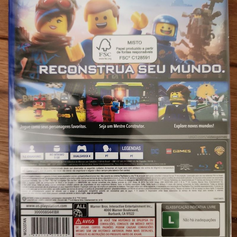 Jogo Ps4 - Uma Aventura Lego 2 - Videogame - Warner em Promoção na
