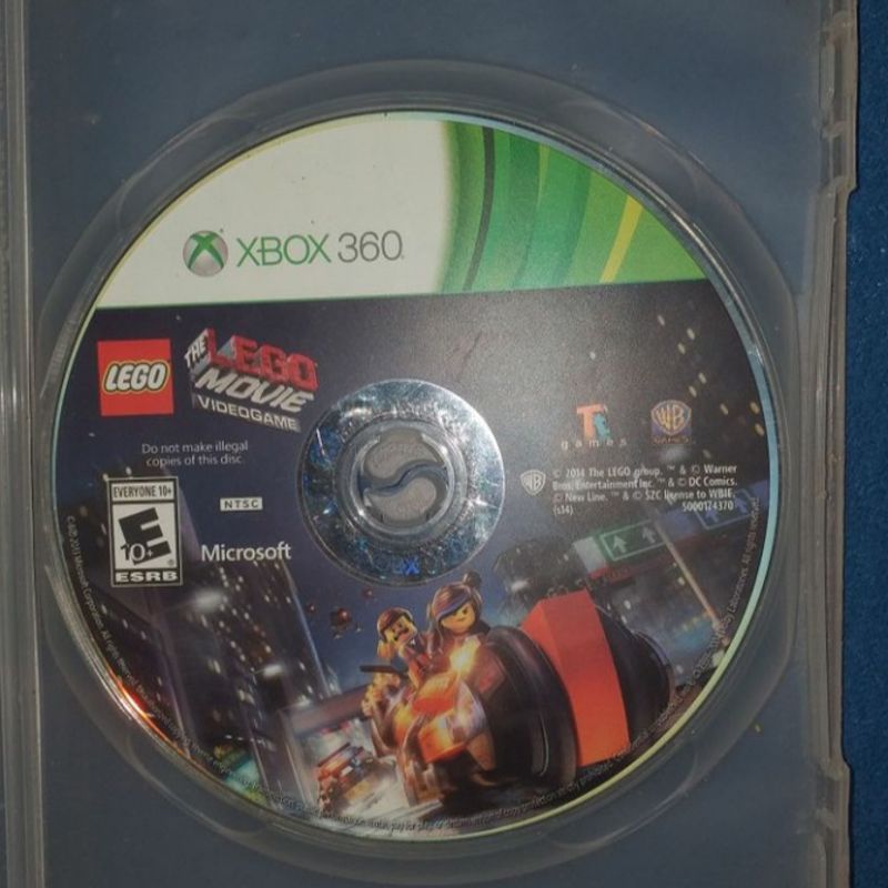 JOGO THE LEGO MOVIE VIDEOGAME XBOX 360 USADO