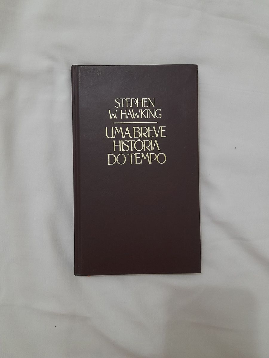 Uma Breve Hist Ria Do Tempo Stephen W Hawking Livro C Rculo Do Livro Usado Enjoei