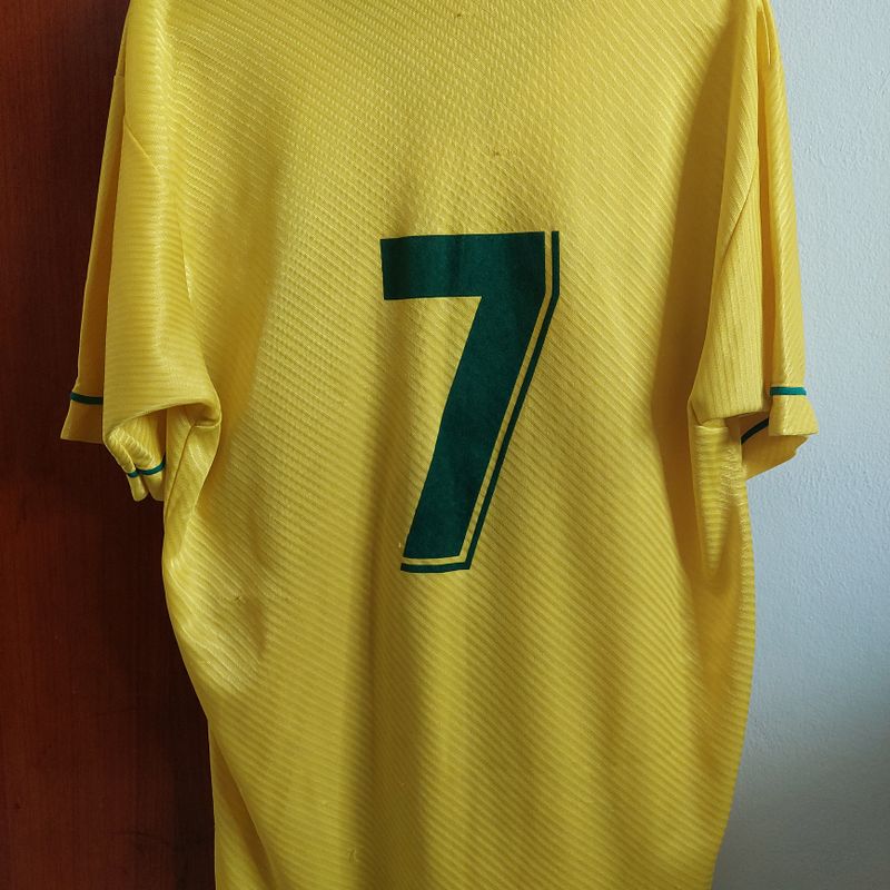 Umbro Brasil 1994. Camisa do Brasil da Copa do Mundo de 1994 (Camisa do  Bebeto), Camisa Masculina Umbro Usado 93895045