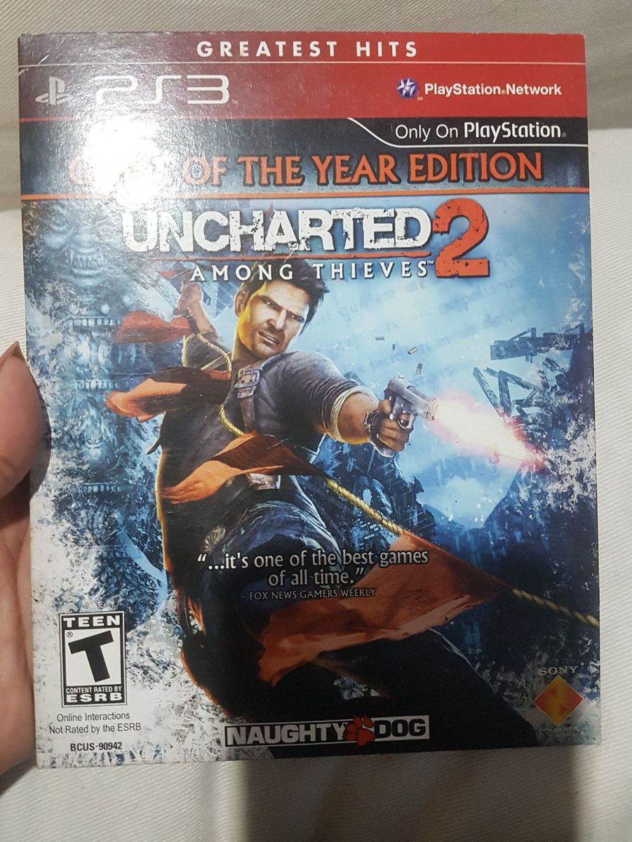 UNCHARTED 2: Game of the Year Edition Greatest Hits for PS…